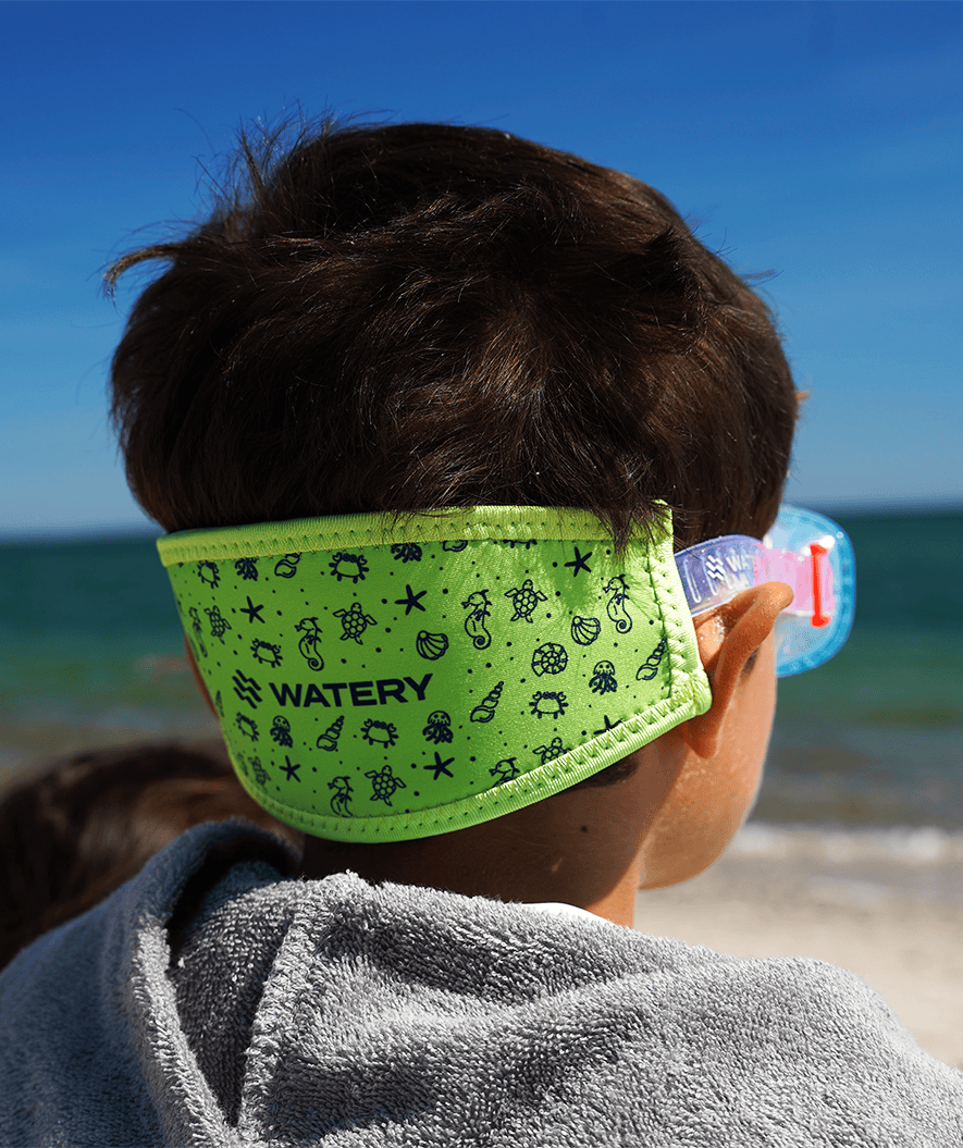 Watery mask strap - Erya - Black