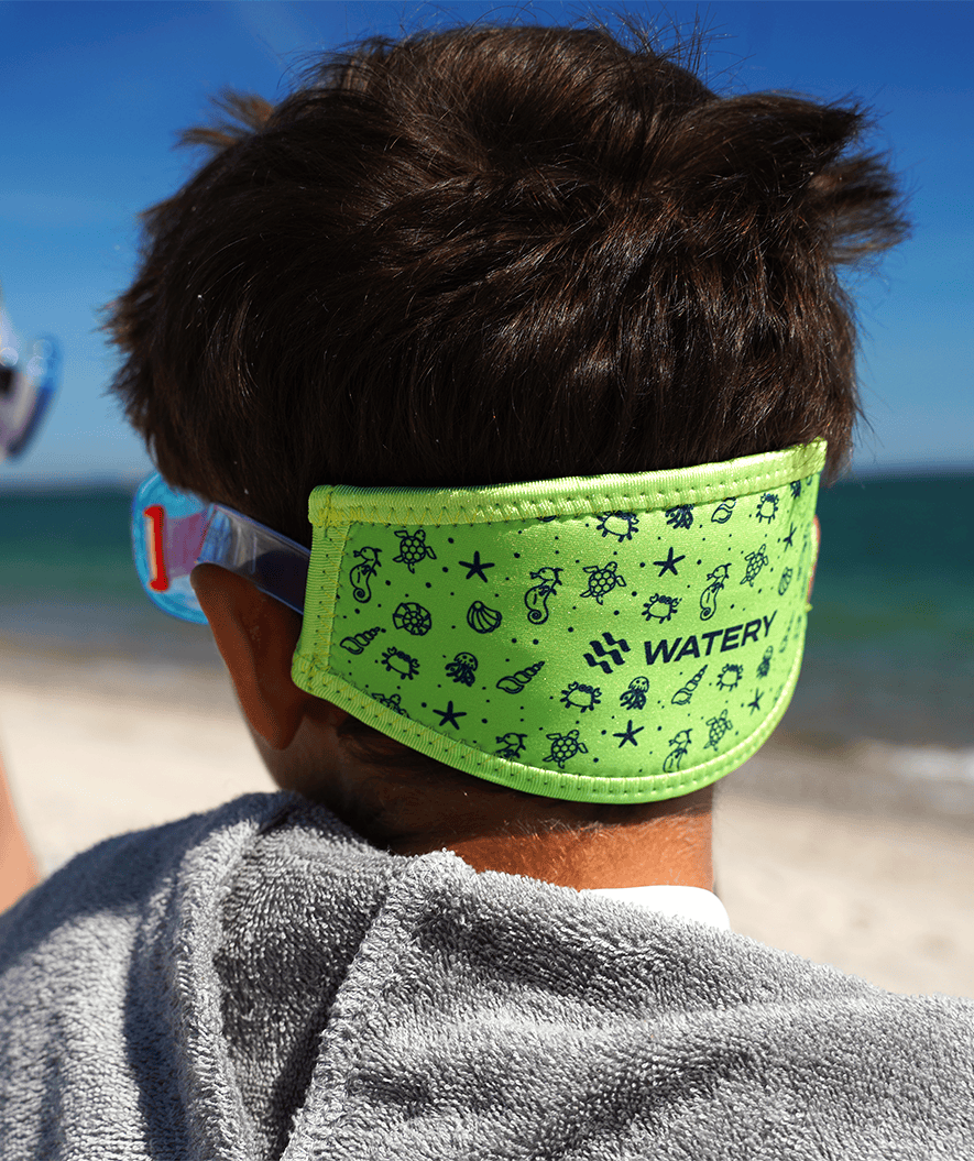 Watery mask strap - Erya - Green