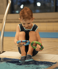Watery diving ring - 13 cm - Green