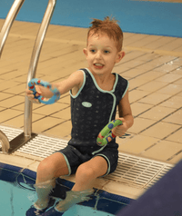 Watery diving ring - 13cm - Blue