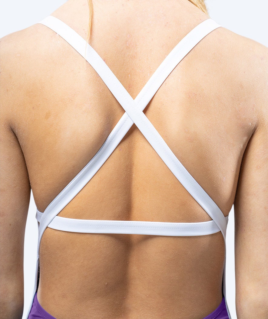 Watery swimsuit for women - Eco Sunkissed Solid - Ruby Purple