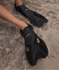 Watery snorkel set for adults - Fisher/Pearl - Pink