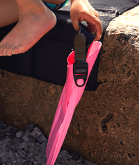 Watery diving fins for kids/junior (27-38) - Fleetwood - Blue