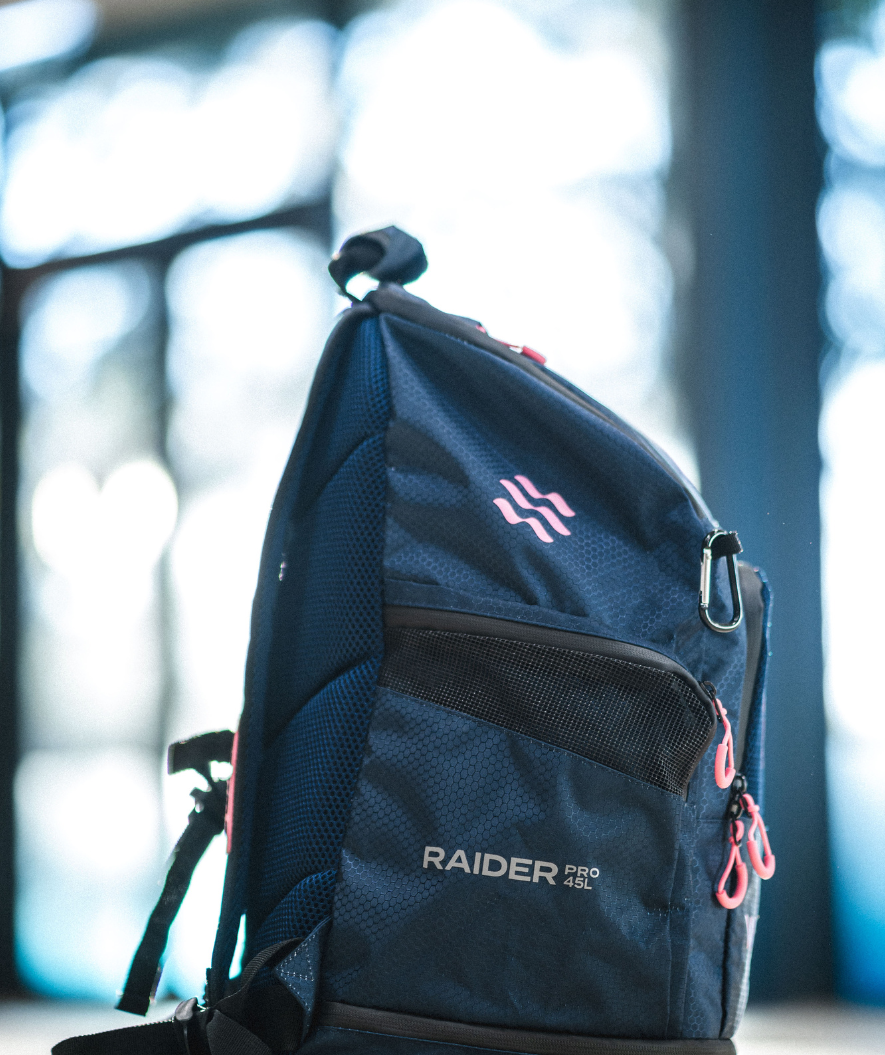 Watery swim bag - Raider Pro 45L - Purple/Pink