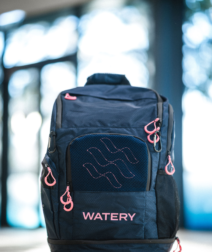 Watery swim bag - Raider Pro 45L - Purple/Pink