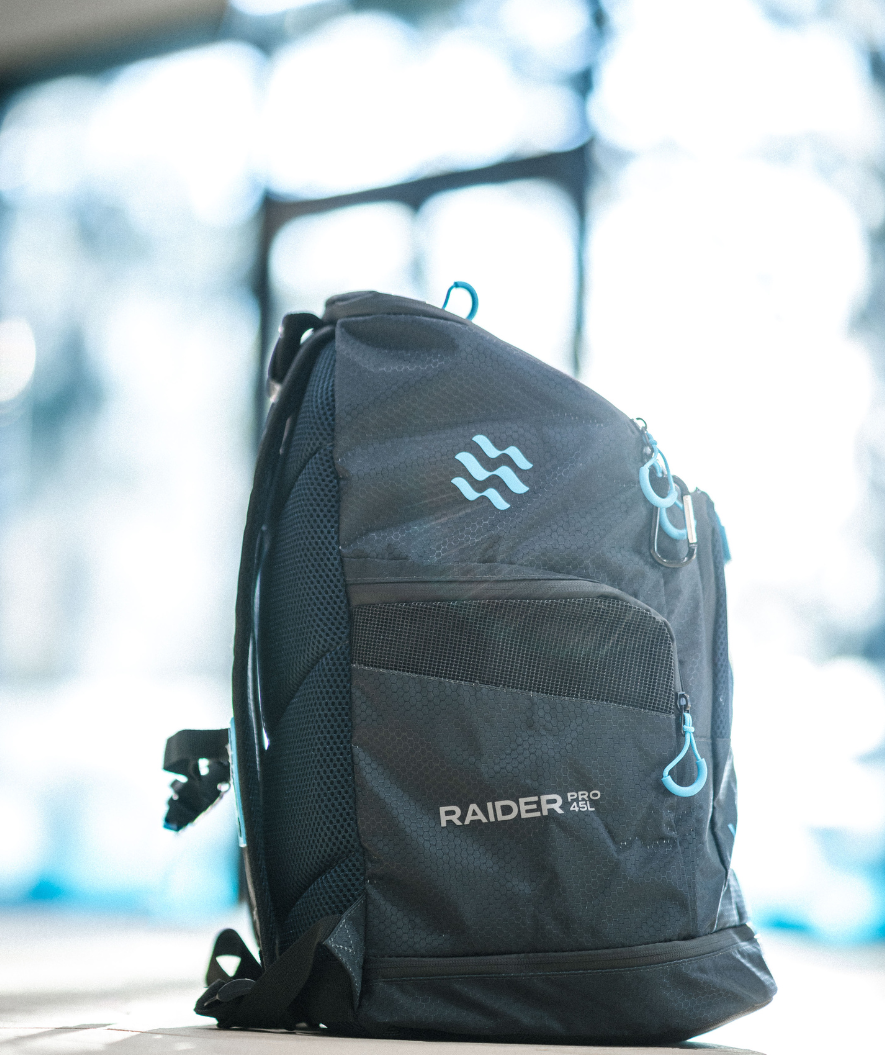 Watery swim bag - Raider Pro 45L - Dark blue/blue