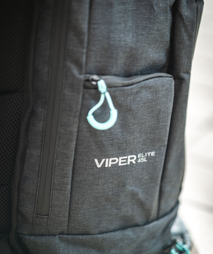 Watery swim bag - Viper Elite 45L - Black/light blue