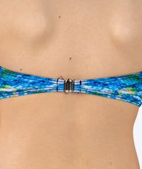 Watery mermaid bikini top for girls - Rainbow Bloom