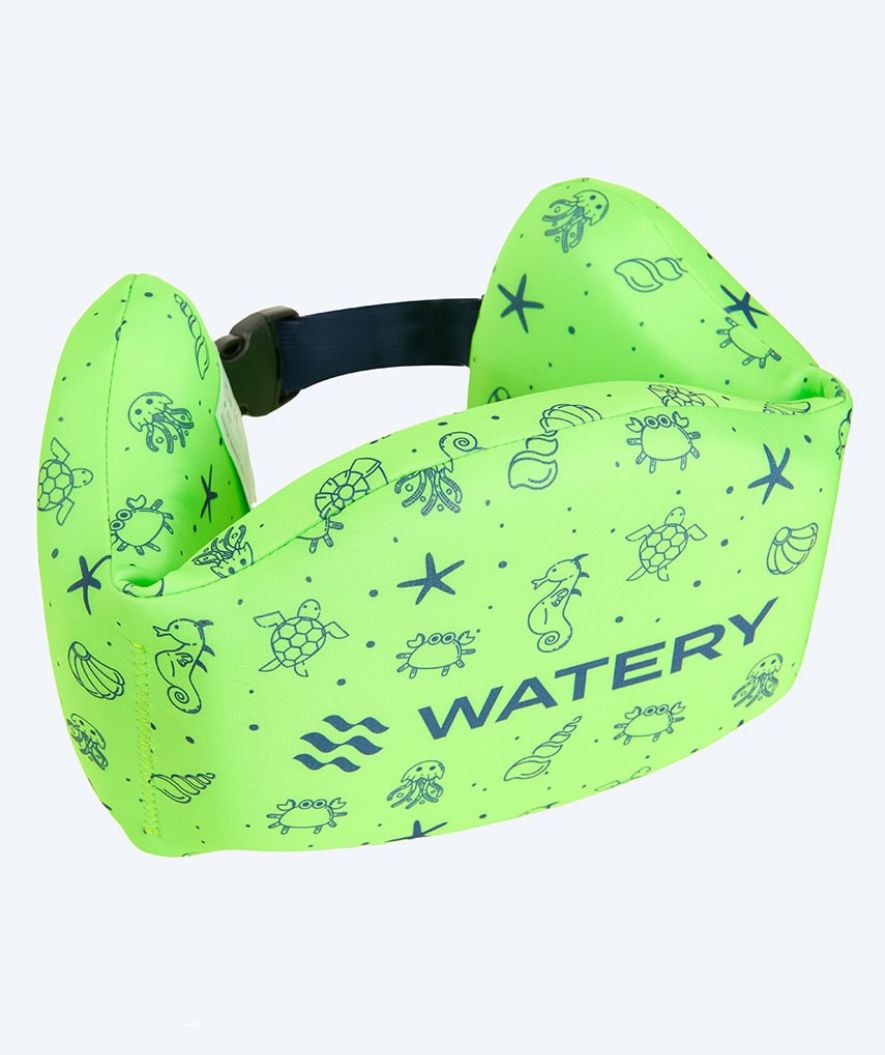 Watery swimming belt for kids (15-60 kg) - Romney - Atlantic Green