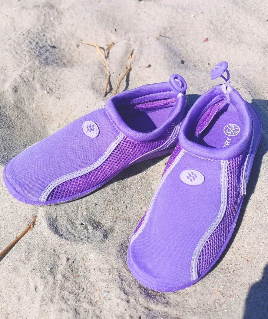 Watery swim shoes for kids - Spinner - Purple