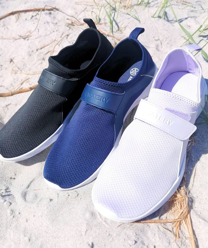 Watery swim shoes for adults - Bondi - Black
