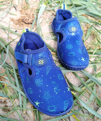 Watery swim shoes for kids - Romney - Dark blue