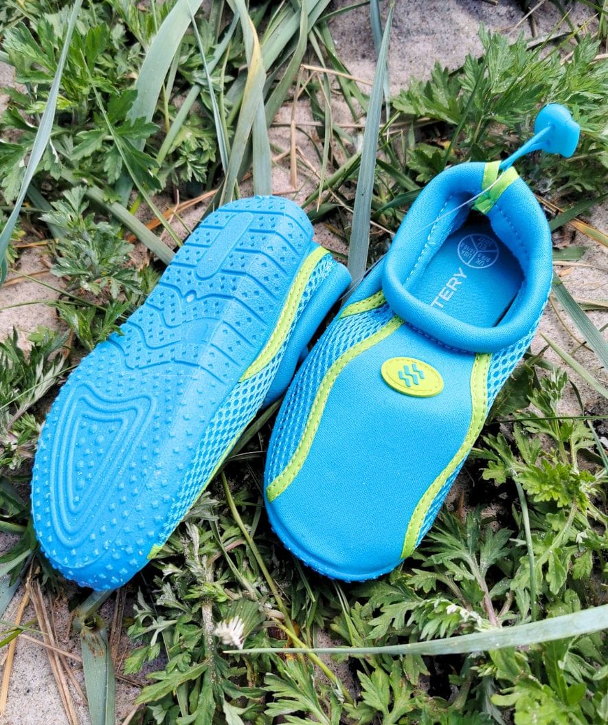 Watery swim shoes for kids - Spinner - Blue/green