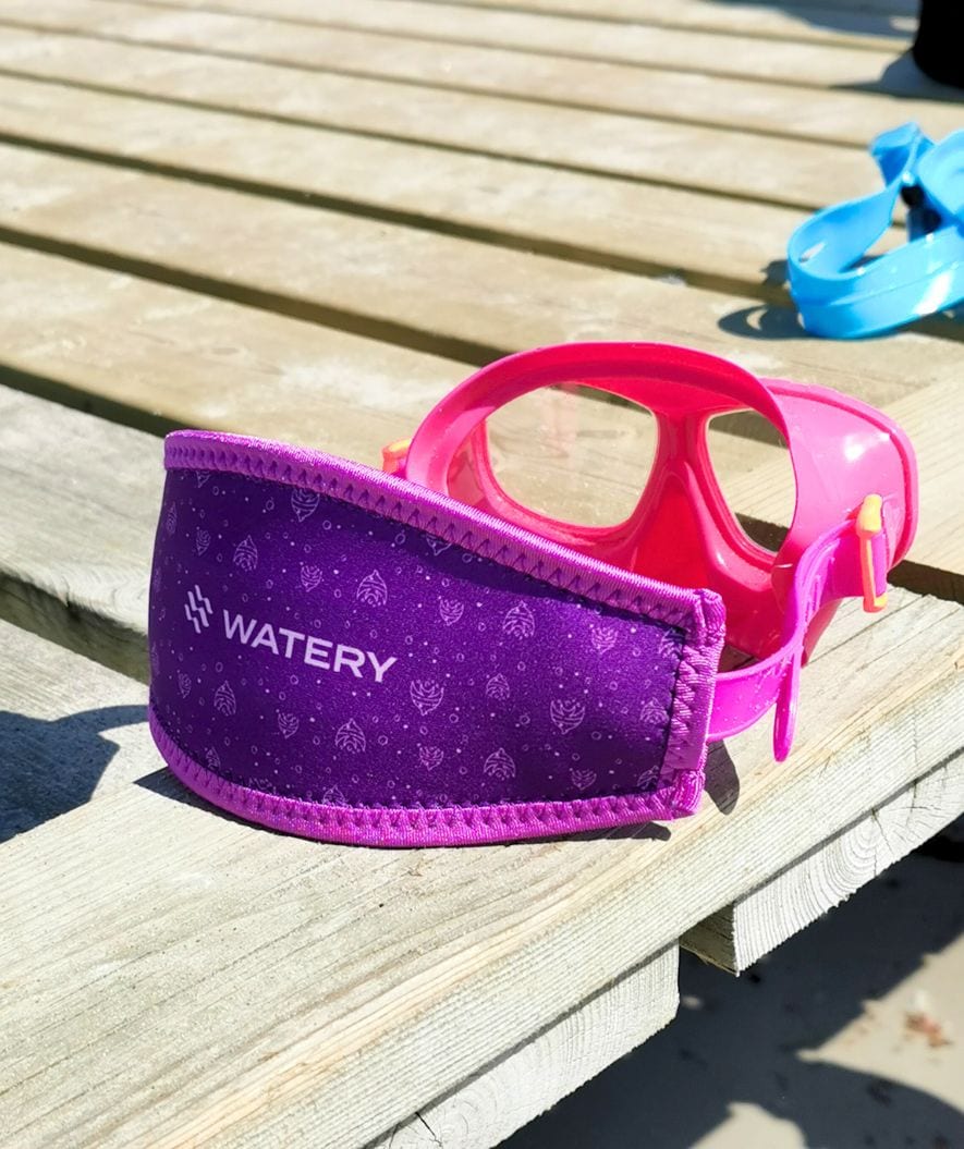 Watery mask strap - Erya - Purple