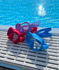 Watery diving mask for adults (from 12 years) - Cliff - Red