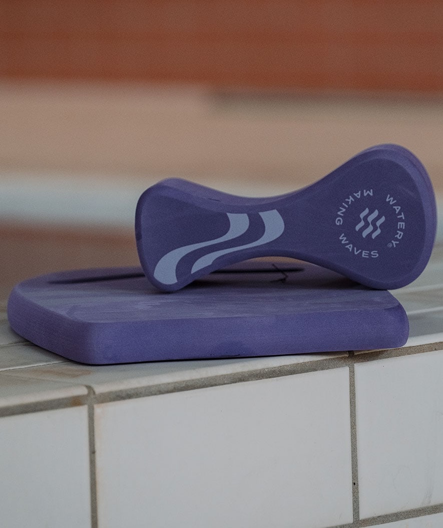 Watery kickboard - Heat - Purple