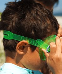 Watery diving mask for junior (8-15) - Jubal - Green