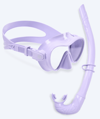 Watery diving mask for kids (4-12) - Cliff - Purple