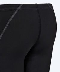 Watery competition swim trunks for boys - Rapidskin 2.0 - Black