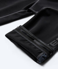 Watery competition swim trunks for boys - Rapidskin 2.0 - Black