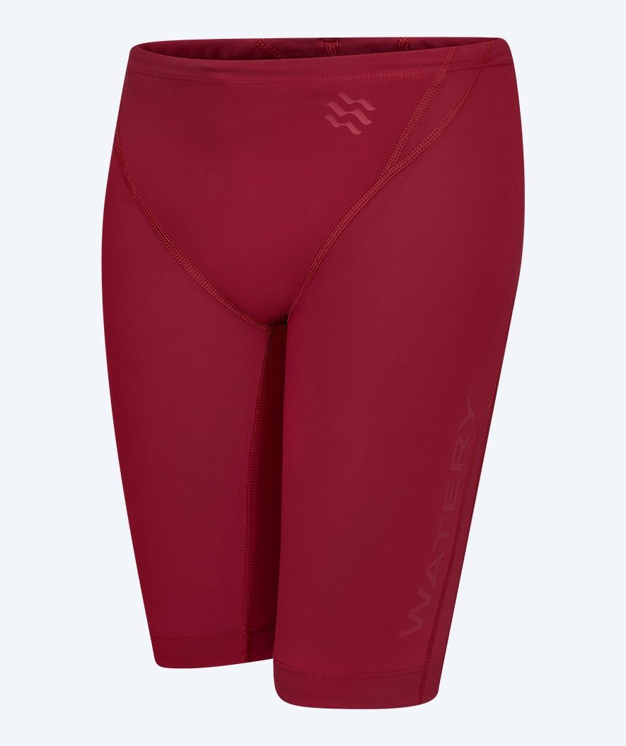 Watery competition swim trunks for boys - Rapidskin 2.0 - Red