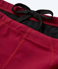 Watery competition swim trunks for boys - Rapidskin 2.0 - Red