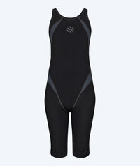 Watery racing swimsuit for girls - Rapidskin 2.0 - Black