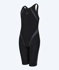 Watery racing swimsuit for girls - Rapidskin 2.0 - Black