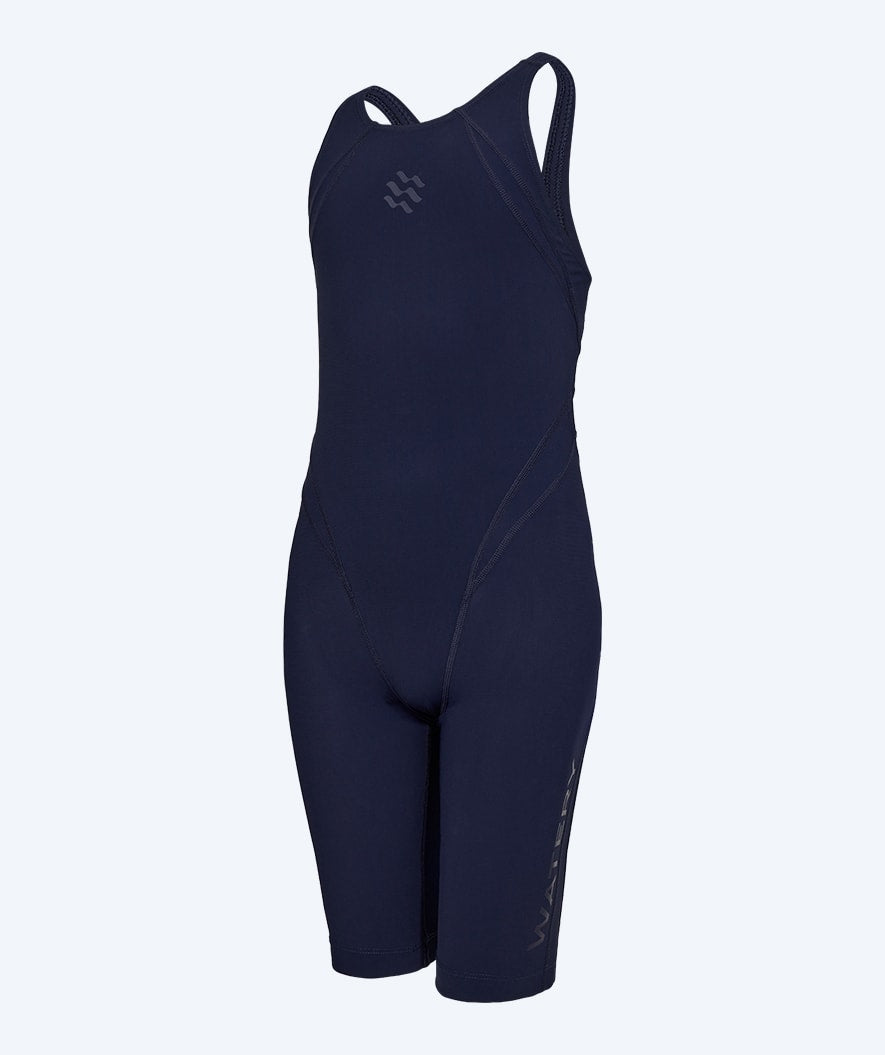 Watery racing swimsuit for girls - Rapidskin 2.0 - Dark blue