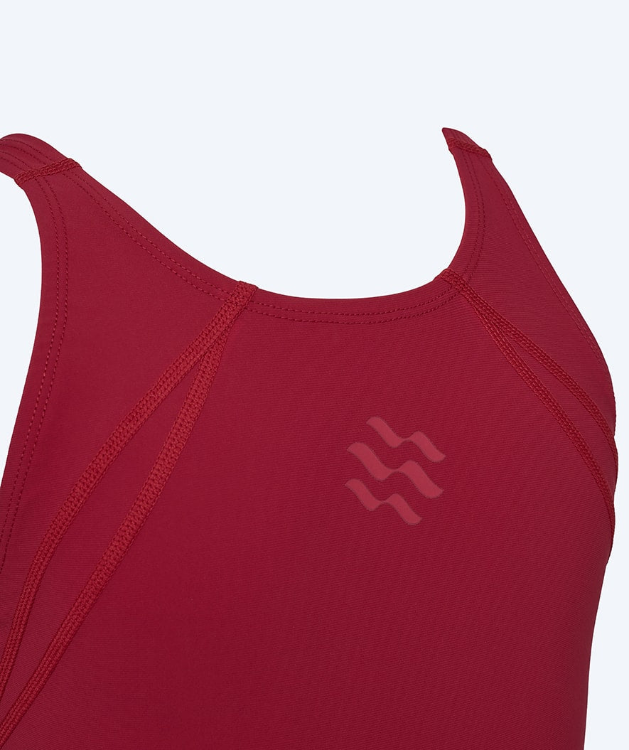 Watery racing swimsuit for girls - Rapidskin 2.0 - Red