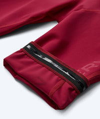 Watery racing swimsuit for girls - Rapidskin 2.0 - Red