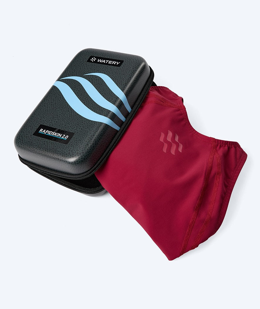Watery racing swimsuit for girls - Rapidskin 2.0 - Red