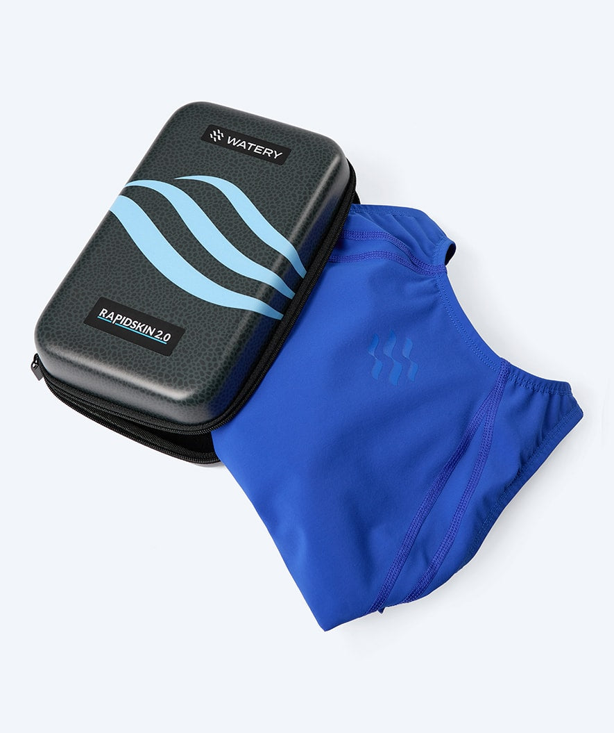 Watery racing swimsuit for girls - Rapidskin 2.0 - Blue
