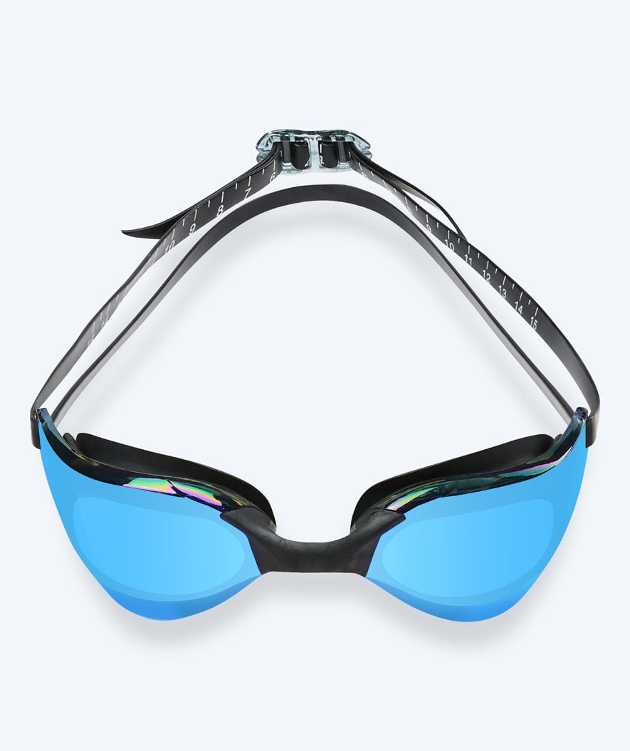 Watery swimming goggles - Instinct Mirror - Black/blue