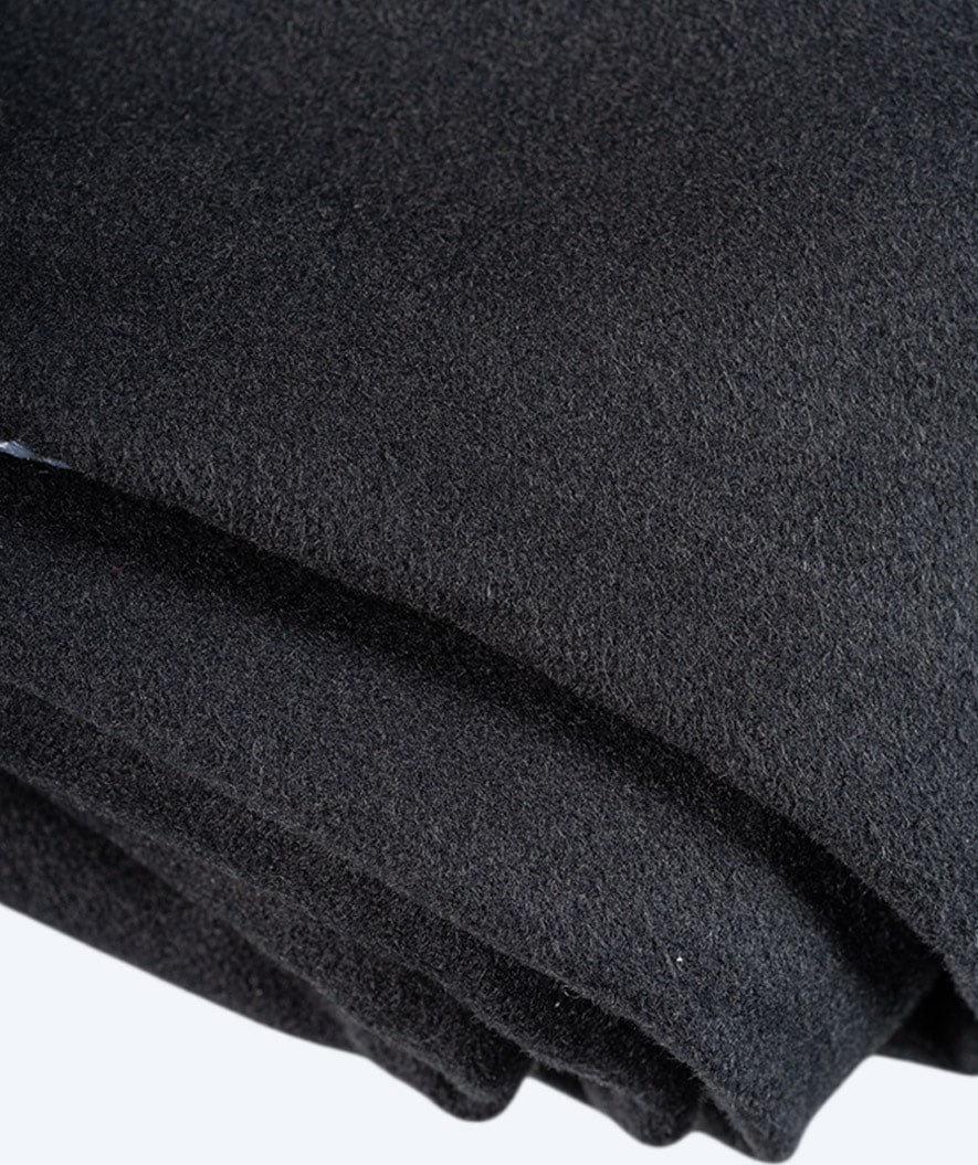 Watery bathing poncho for kids (1-6) - Microfiber - Black