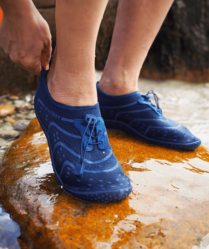 Watery swim shoes for adults - Nerida - Dark blue