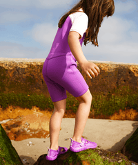 Watery UV wetsuit for kids - Calypso Shorty - Pink