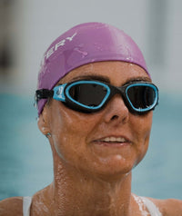 Watery training swimming goggles - Raven Active - Black/blue 1.0