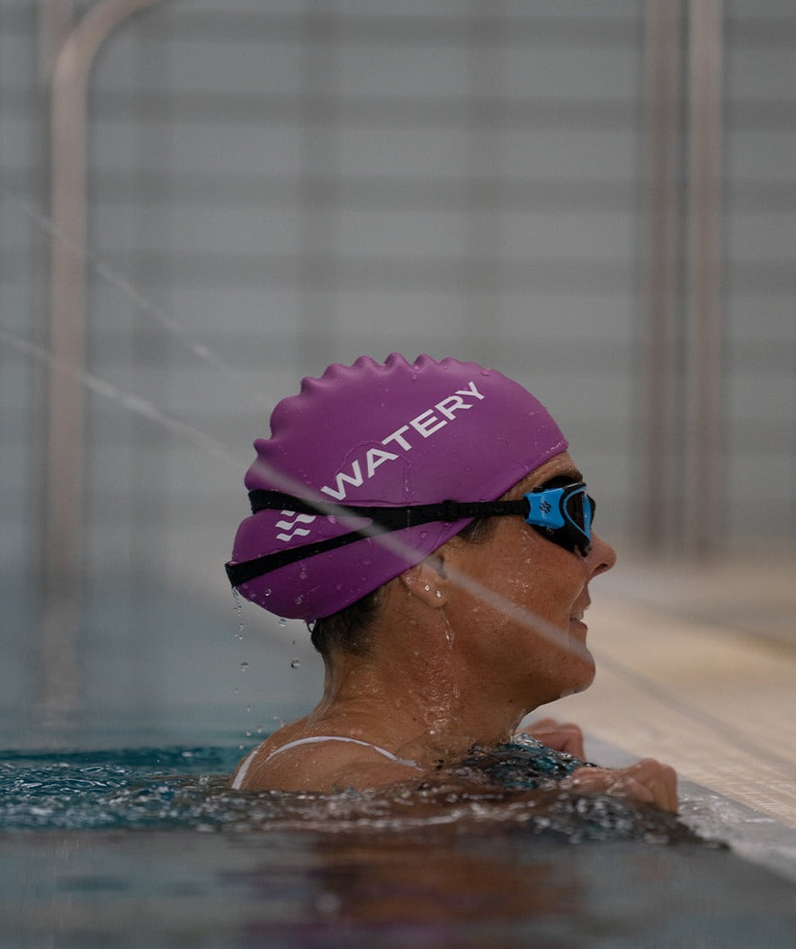 Watery training swimming goggles - Raven Active - Black/blue 1.0