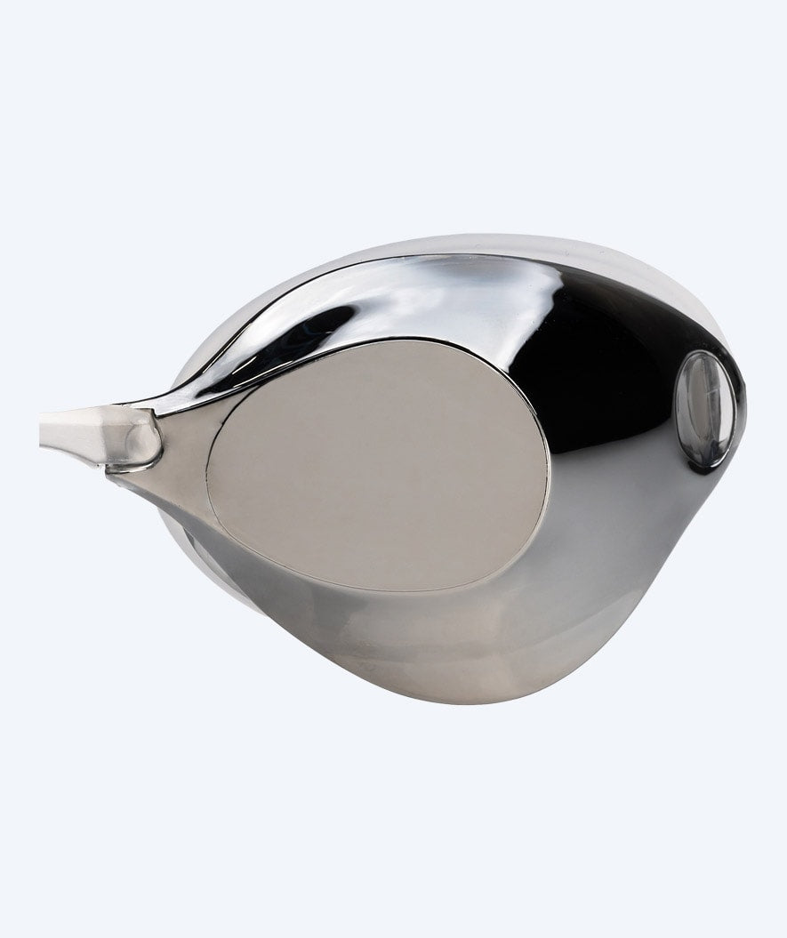 Watery swimming goggles - Stealth Mirror - White/silver