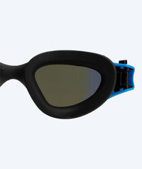 Watery exercise swim goggles - Raven Mirror - Black/blue