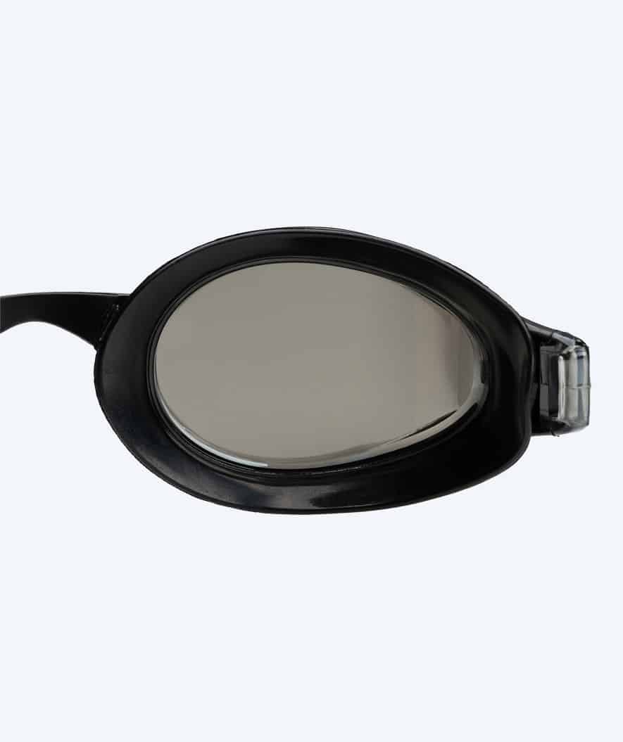 Watery Elite swim goggles - Poseidon Mirror - Black/dark blue