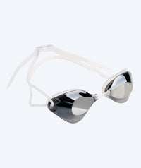 Watery swimming goggles - Stealth Mirror - White/silver