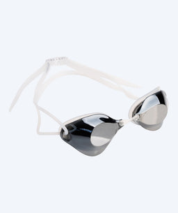 Watery swimming goggles - Stealth Mirror - White/silver