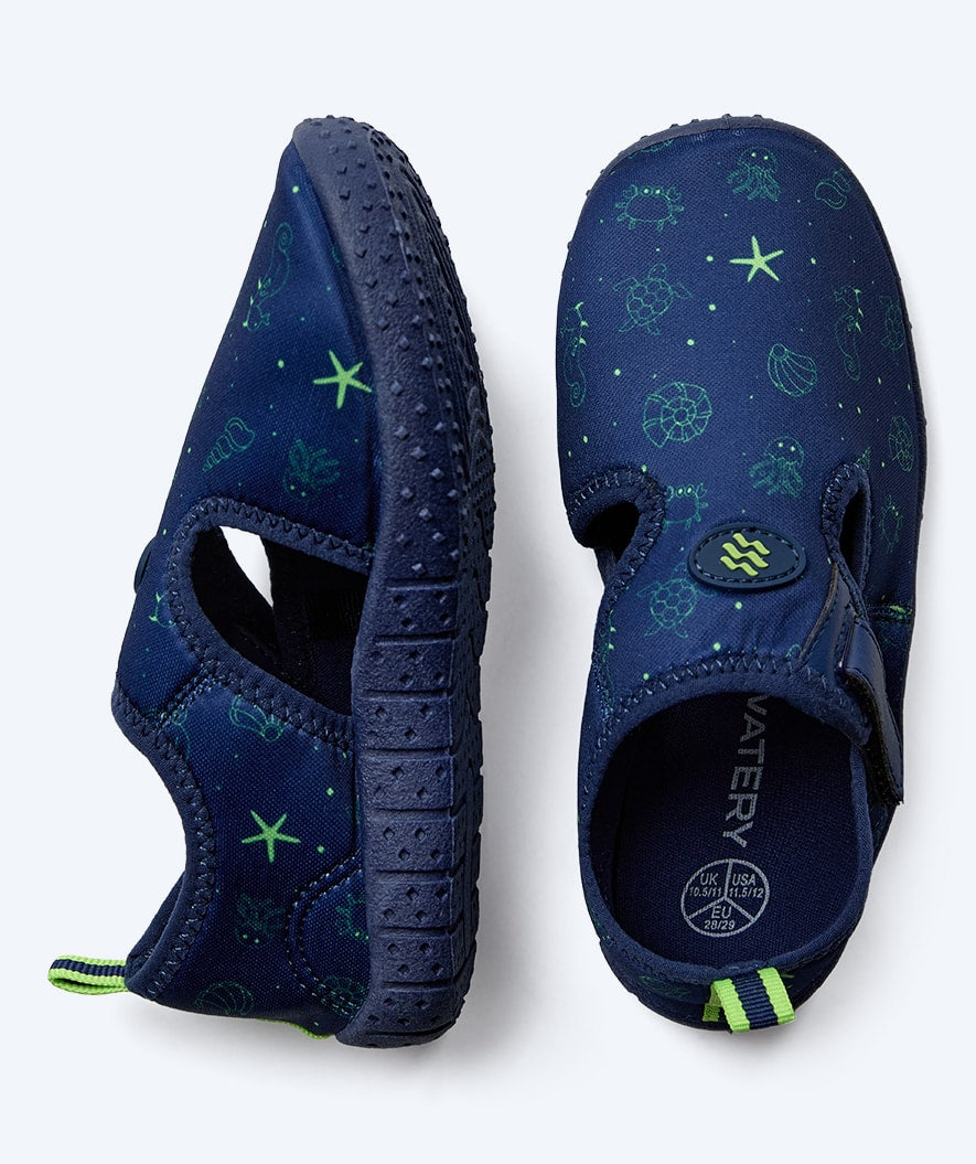 Watery water shoes for kids - Romney - Dark blue