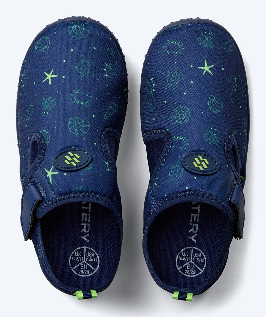 Watery water shoes for kids - Romney - Dark blue