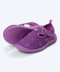 Watery swim shoes for kids - Romney - Purple
