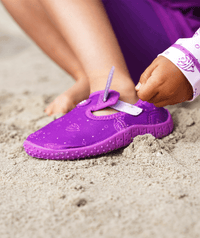 Watery swim shoes for kids - Romney - Black