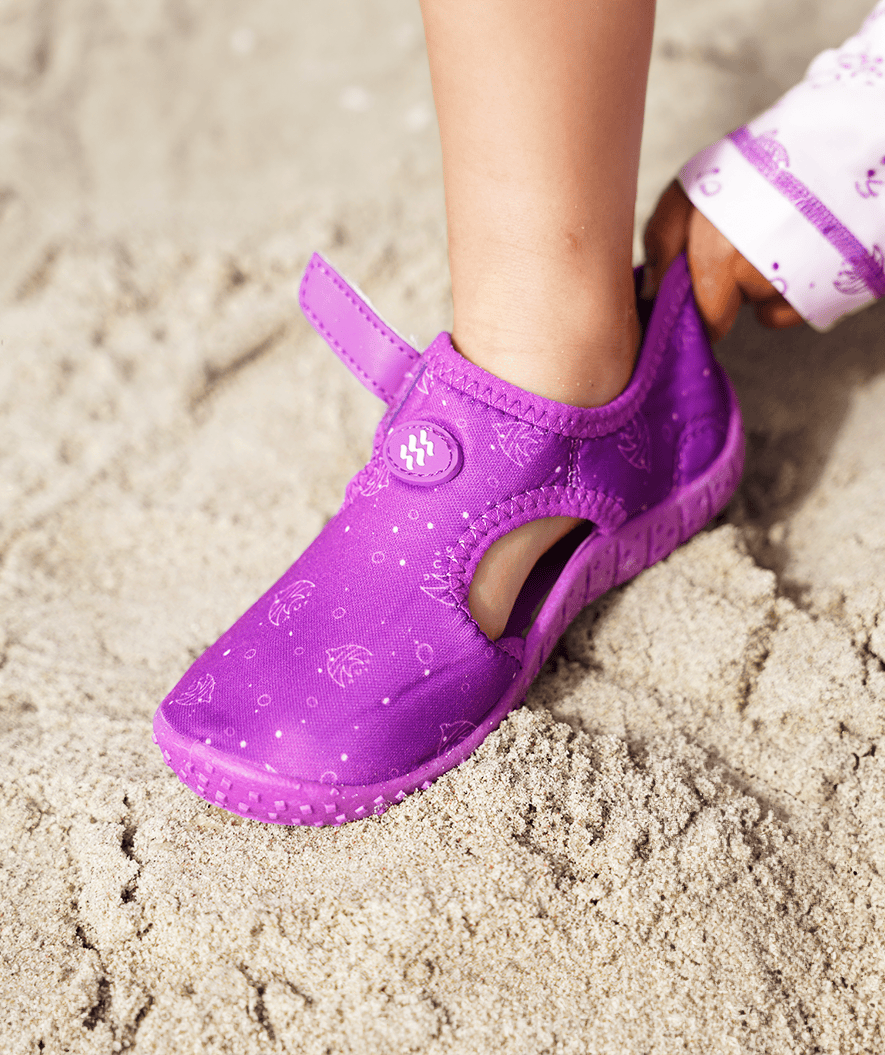Watery water shoes for kids - Romney - Purple