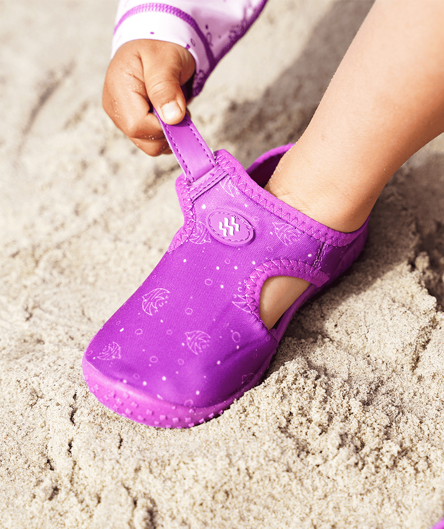 Watery water shoes for kids - Romney - Purple